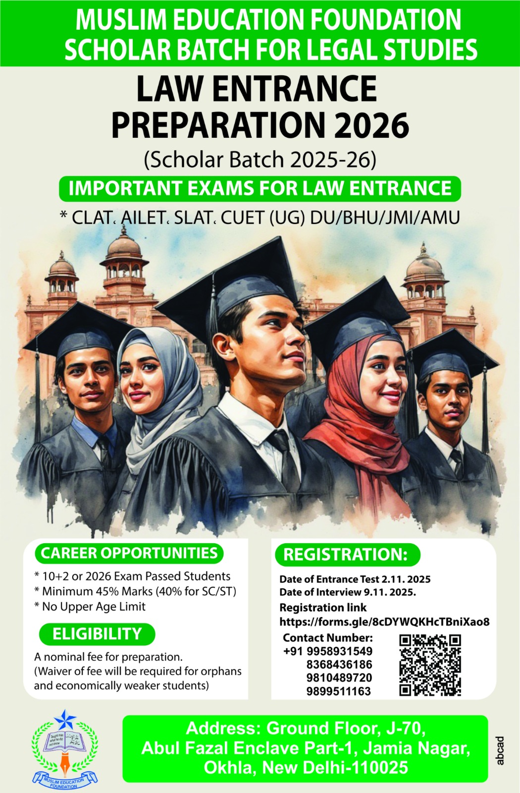 LAW ENTRANCE PREPARTAION-2026